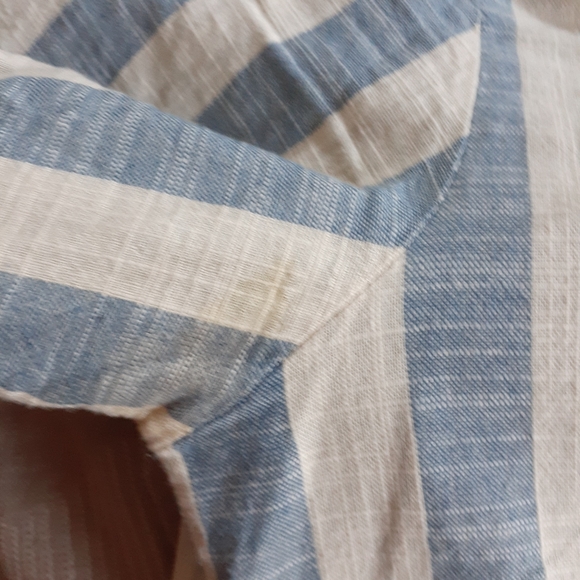 Blue and White Cotton Love In Tunic - Picture 12 of 13